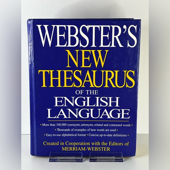 Webster Other - Webster's New Thesaurus of the English Language
